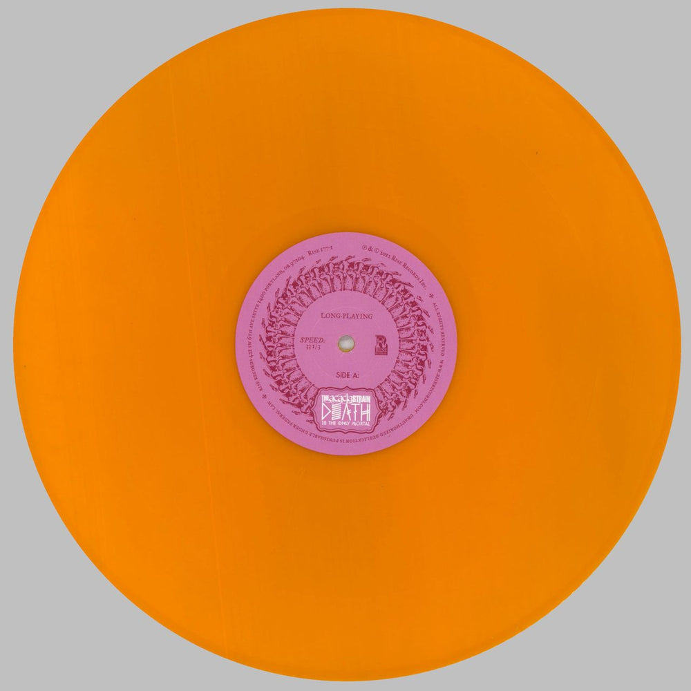 The Acacia Strain Death Is The Only Mortal - Neon Orange Vinyl US vinyl LP album (LP record) 6JTLPDE825821