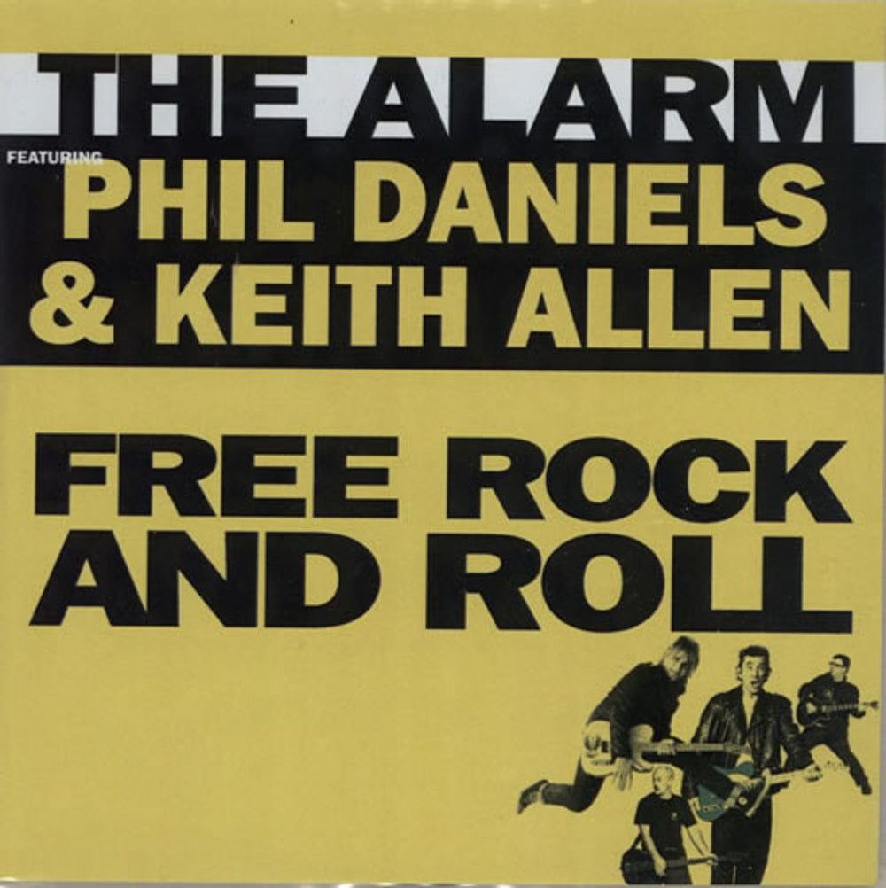 The Alarm Free Rock And Roll UK Promo CD-R acetate CD-R