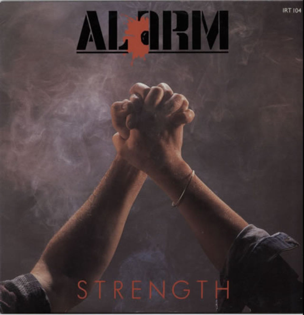 The Alarm Strength UK 12" vinyl single (12 inch record / Maxi-single) IRT104