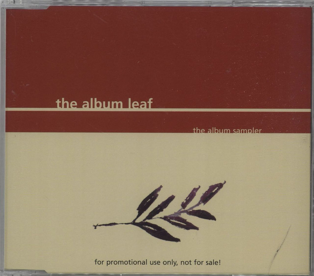 The Album Leaf In A Safe Place: Album Sampler UK Promo CD single (CD5 / 5") 20246-2