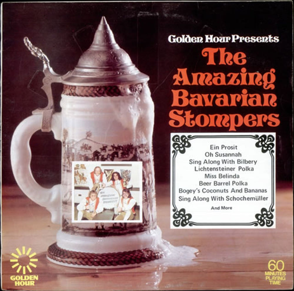 The Amazing Bavarian Stompers The Amazing Bavarian Stompers UK vinyl LP album (LP record) GH597