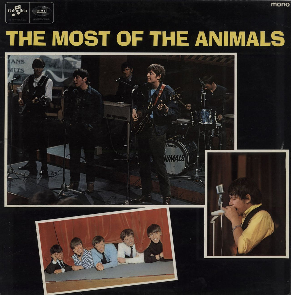 The Animals Most Of The Animals - 2nd UK vinyl LP album (LP record) SX6035