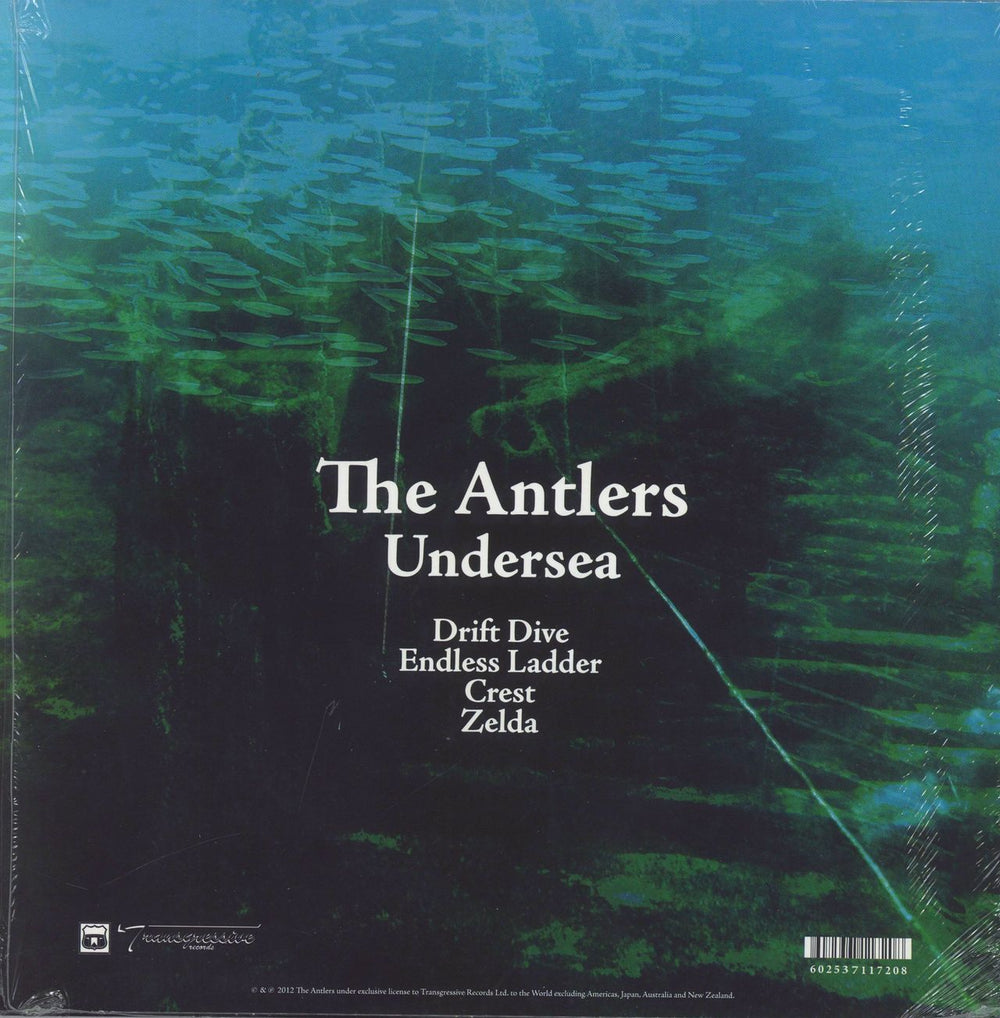 The Antlers Undersea - Shrink UK 12" vinyl single (12 inch record / Maxi-single) 602537117208