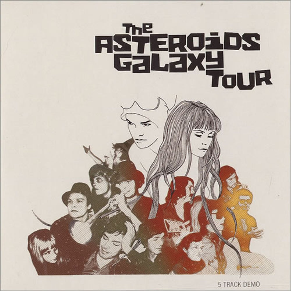 The Asteroids Galaxy Tour  5 Track Demo UK Promo CD single (CD5 / 5") SGCDDJ1