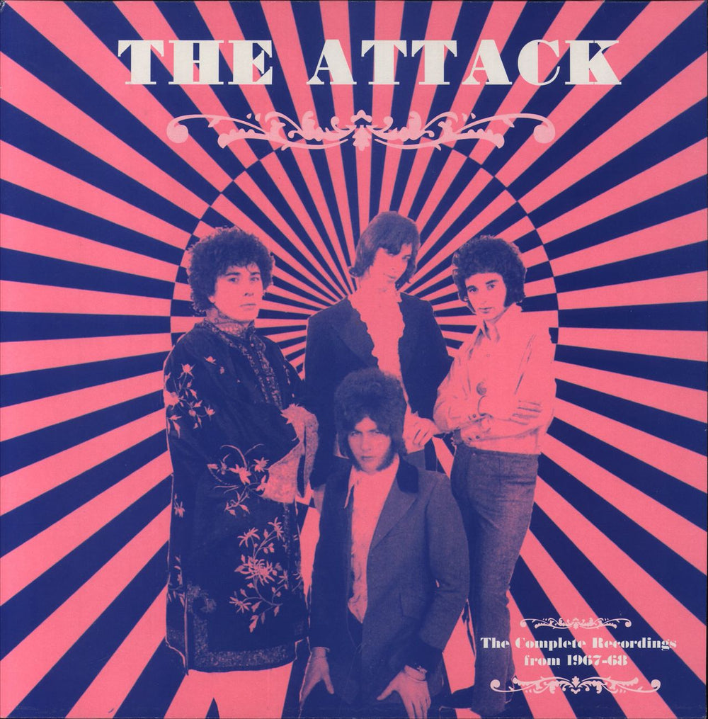 The Attack The Complete Recordings From 1967-68 UK vinyl LP album (LP record) ADLP1026