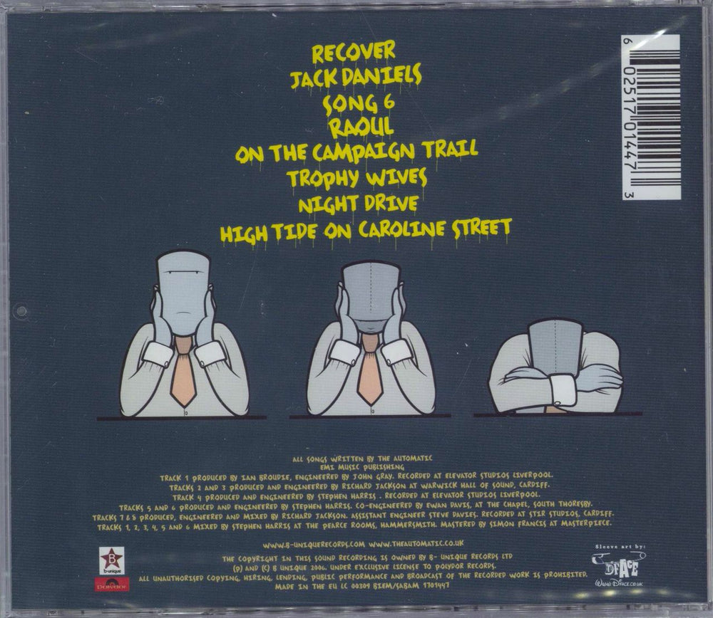 The Automatic Raoul EP Canadian CD single (CD5 / 5") 602517014473