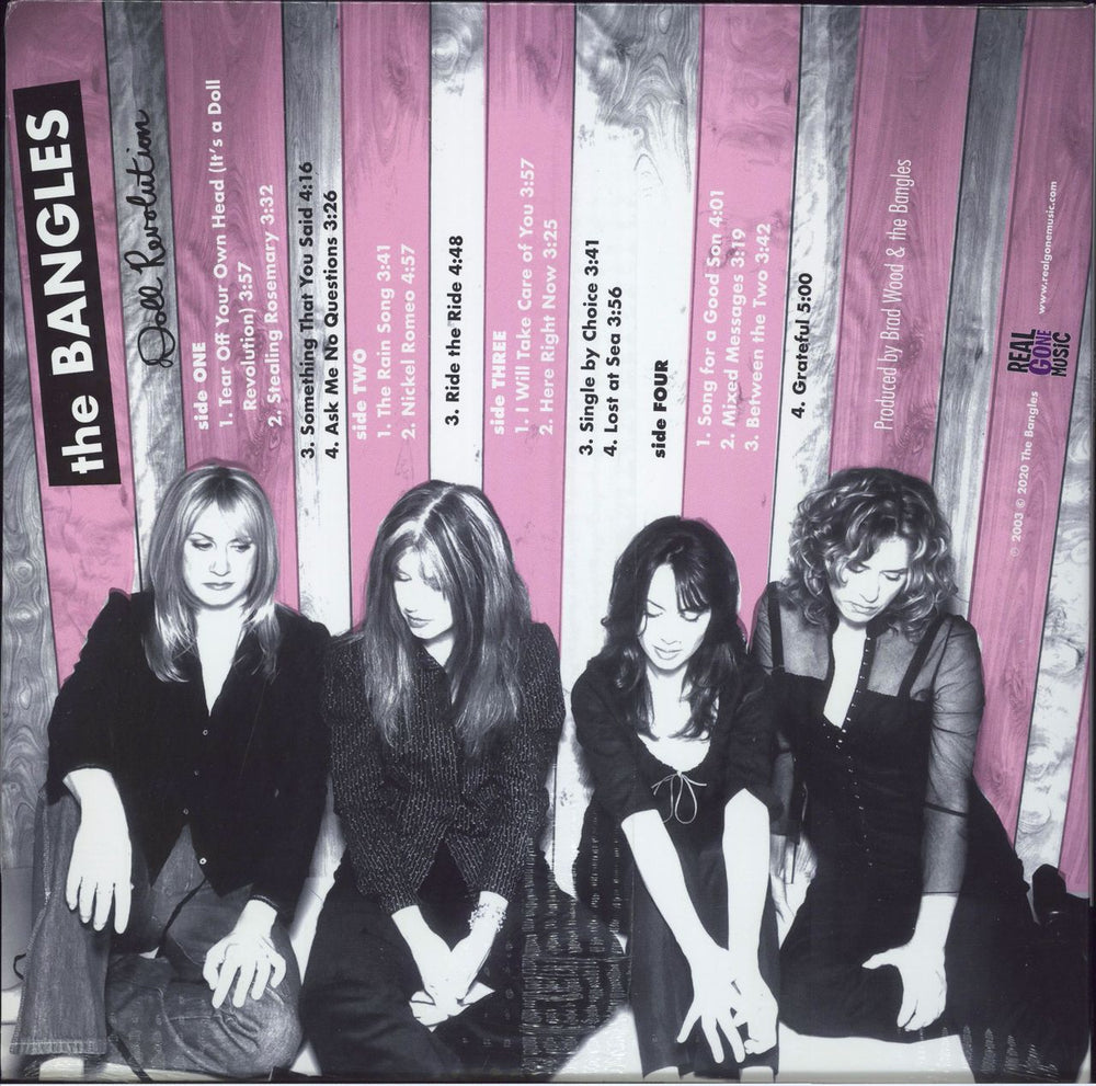 The Bangles Doll Revolution - White Vinyl - Sealed UK 2-LP vinyl record set (Double LP Album) 848064012191