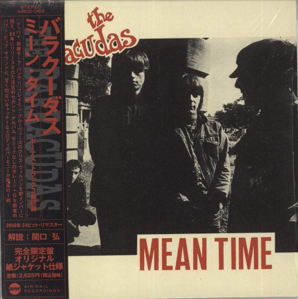 The Barracudas Mean Time Japanese CD album (CDLP) AIRCD-068