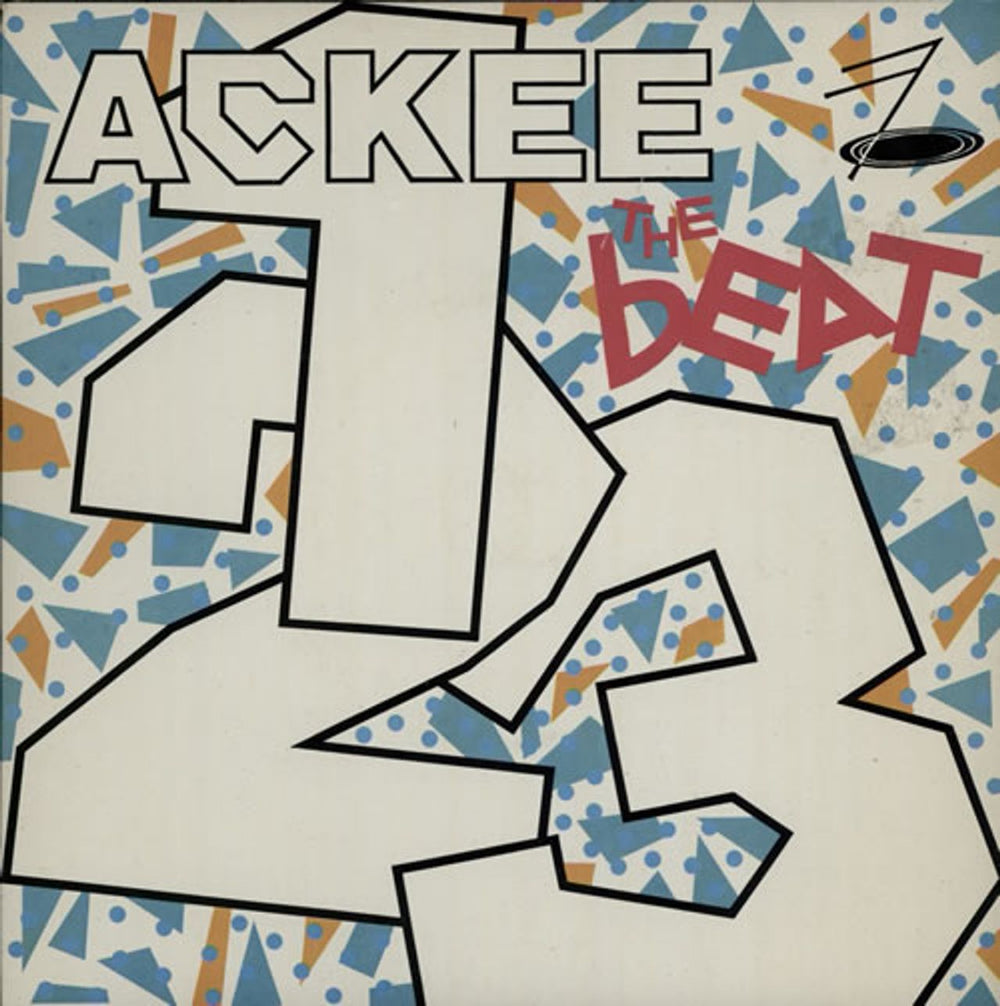 The Beat Ackee 1-2-3 UK 7" vinyl single (7 inch record / 45) FEET18