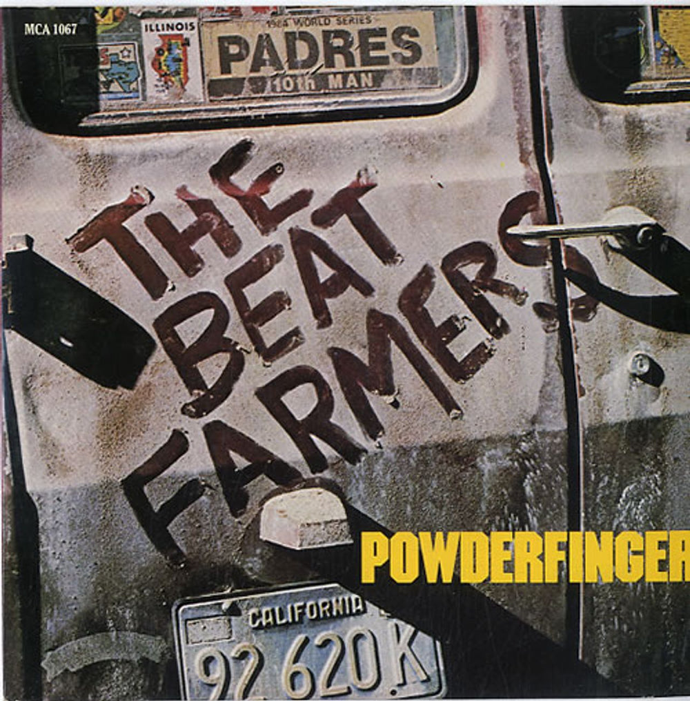 The Beat Farmers Powderfinger UK 7" vinyl single (7 inch record / 45) MCA1067