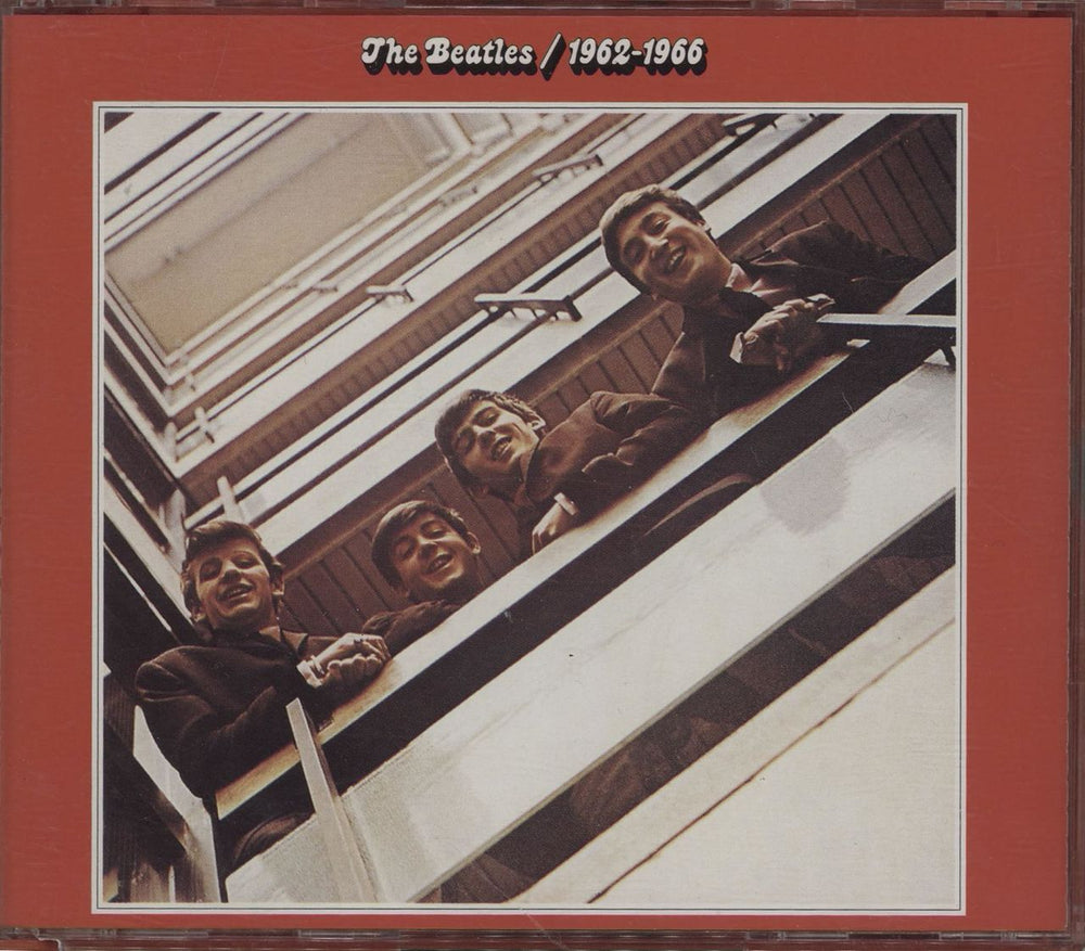 The Beatles 1962-1966 [The Red Album] UK 2 CD album set (Double CD) CDPCSP717