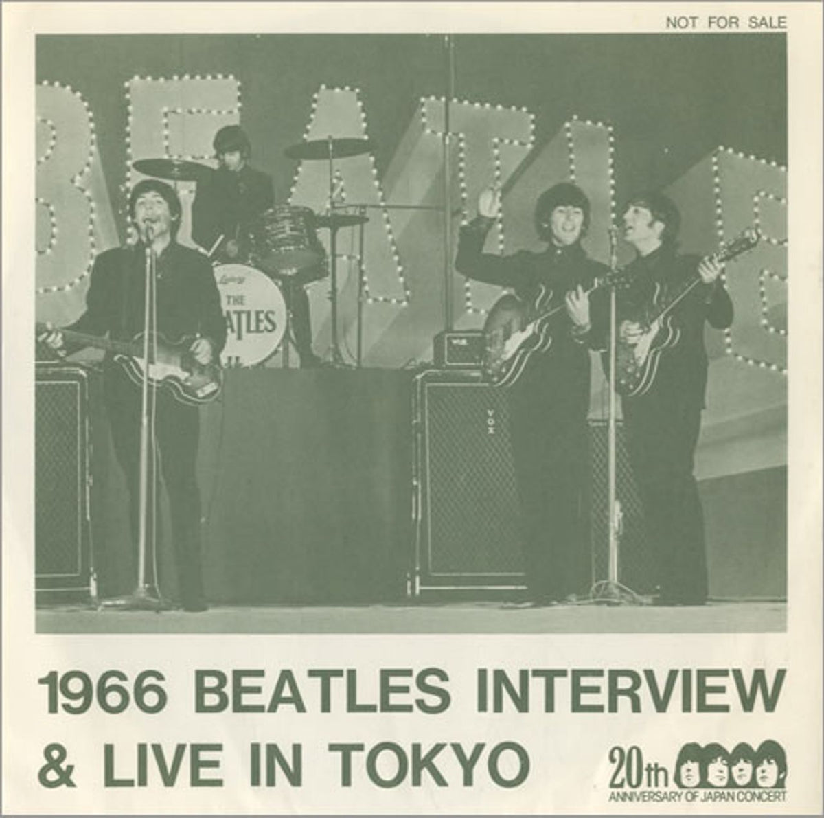 1966 BEATLES INTERVIEW & LIVE IN TOKYO』 - 洋楽