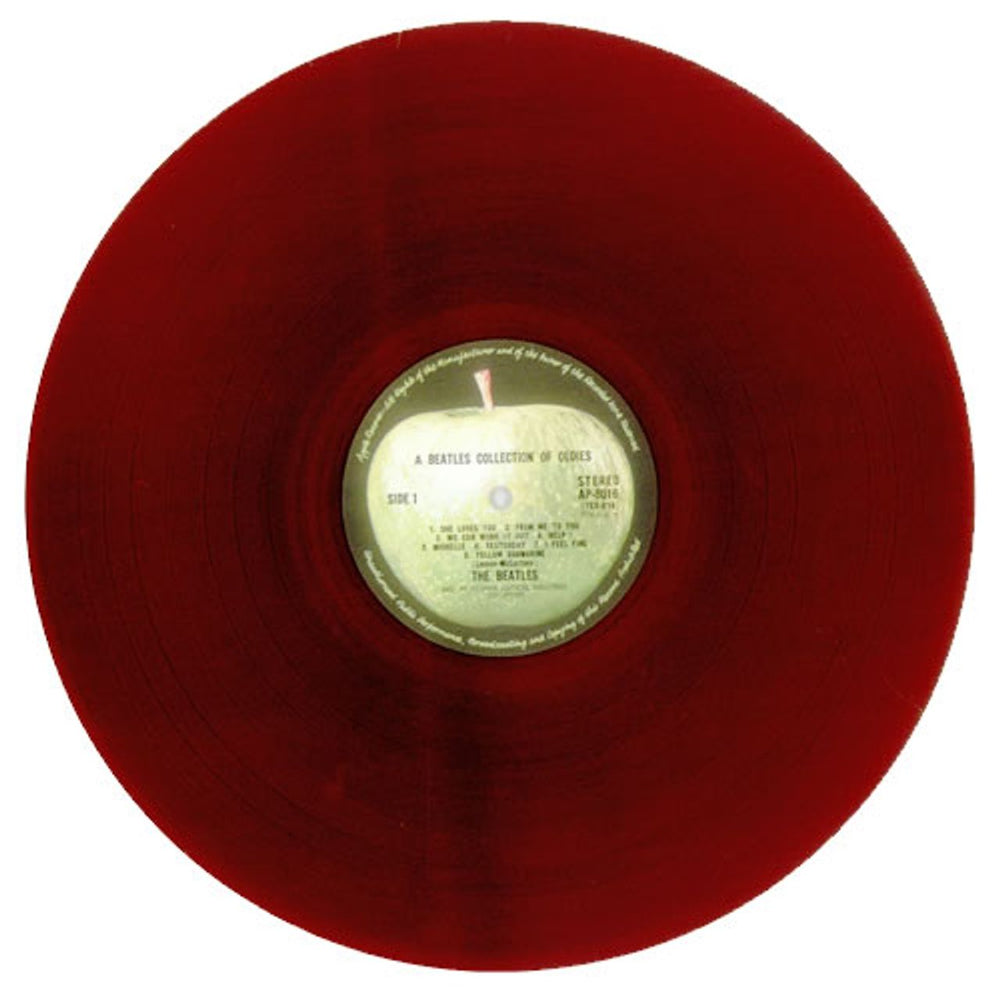 The Beatles A Collection Of Beatles Oldies... Red Vinyl + obi Japanese vinyl LP album (LP record) BTLLPAC234807
