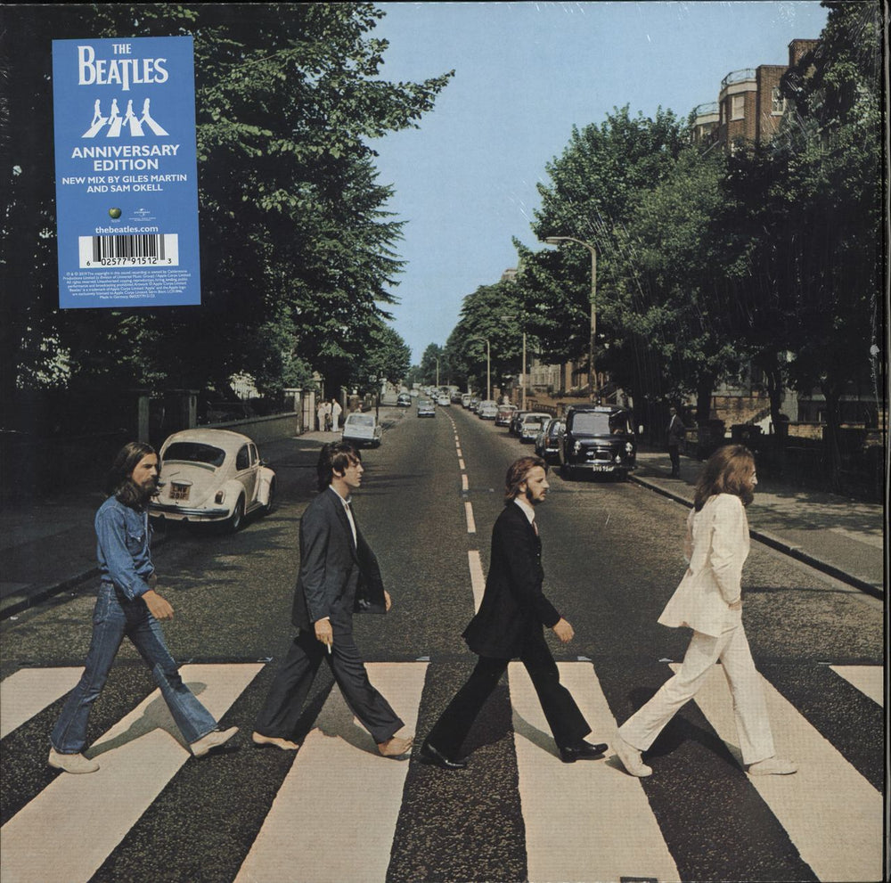 The Beatles Abbey Road - Anniversary Edition - 180gm Vinyl - Opened shrink UK vinyl LP album (LP record) 0602577915123