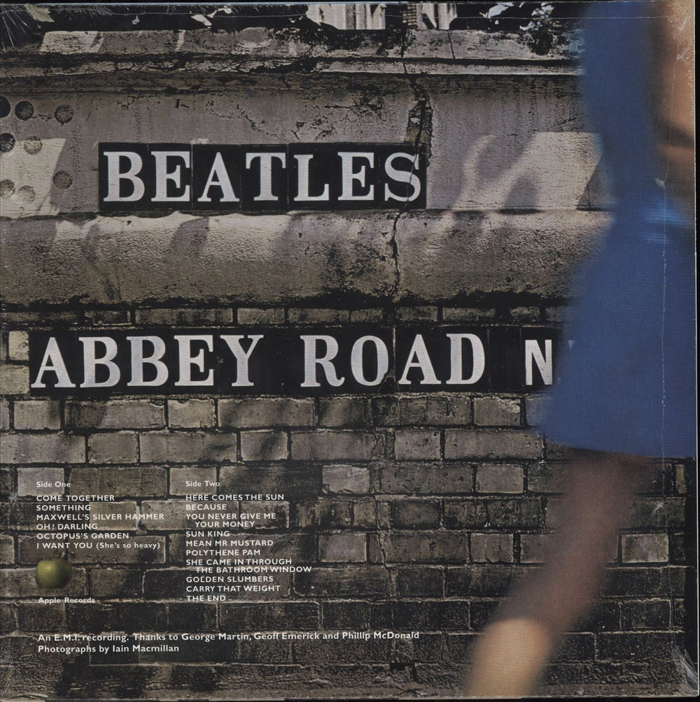 The Beatles Abbey Road - Anniversary Edition - 180gm Vinyl - Opened shrink UK vinyl LP album (LP record) 602577915123