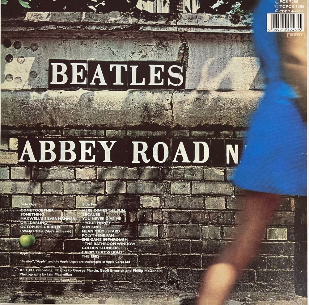 The Beatles Abbey Road - Red Vinyl - 1 Of Only 4 Copies Pressed UK vinyl LP album (LP record) PCS7088