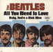 The Beatles All You Need Is Love - P/S US 7" vinyl single (7 inch record / 45) 5964