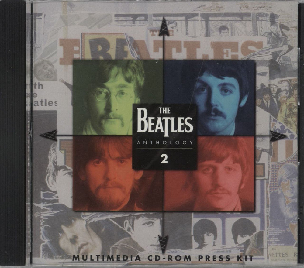 The Beatles Anthology 2 - Multimedia CD-ROM Press Kit UK Promo CD-ROM CD-ROM