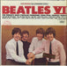 The Beatles Beatles VI - Peach - RIAA Seal US vinyl LP album (LP record) ST2358