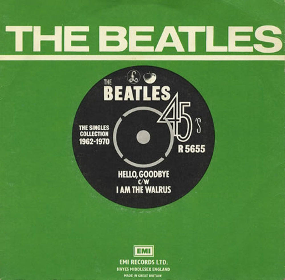 The Beatles Hello, Goodbye - 1976 UK 7" vinyl single (7 inch record / 45) R5655