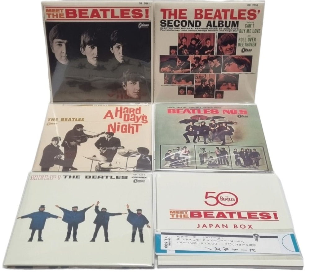 The Beatles Japan Box+ Poster UK CD Album Box Set Deleted