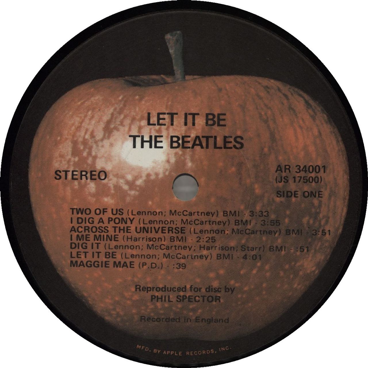 The Beatles Let It Be - 1st - EX US Vinyl LP — RareVinyl.com