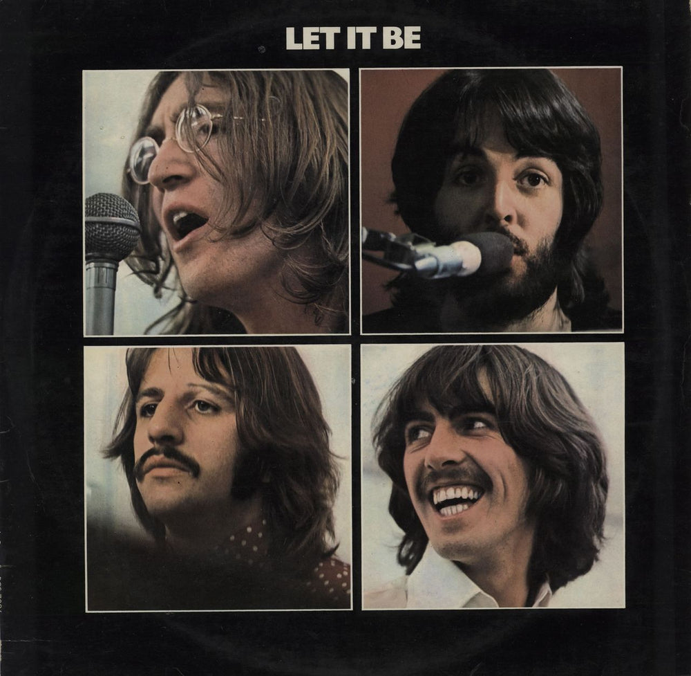 The Beatles Let It Be - 1st - G UK vinyl LP album (LP record) PCS7096