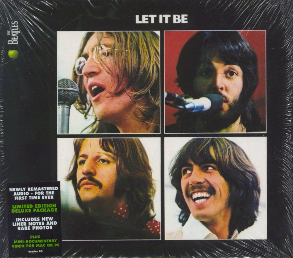 The Beatles Let It Be - Sealed UK CD album (CDLP) 3824722