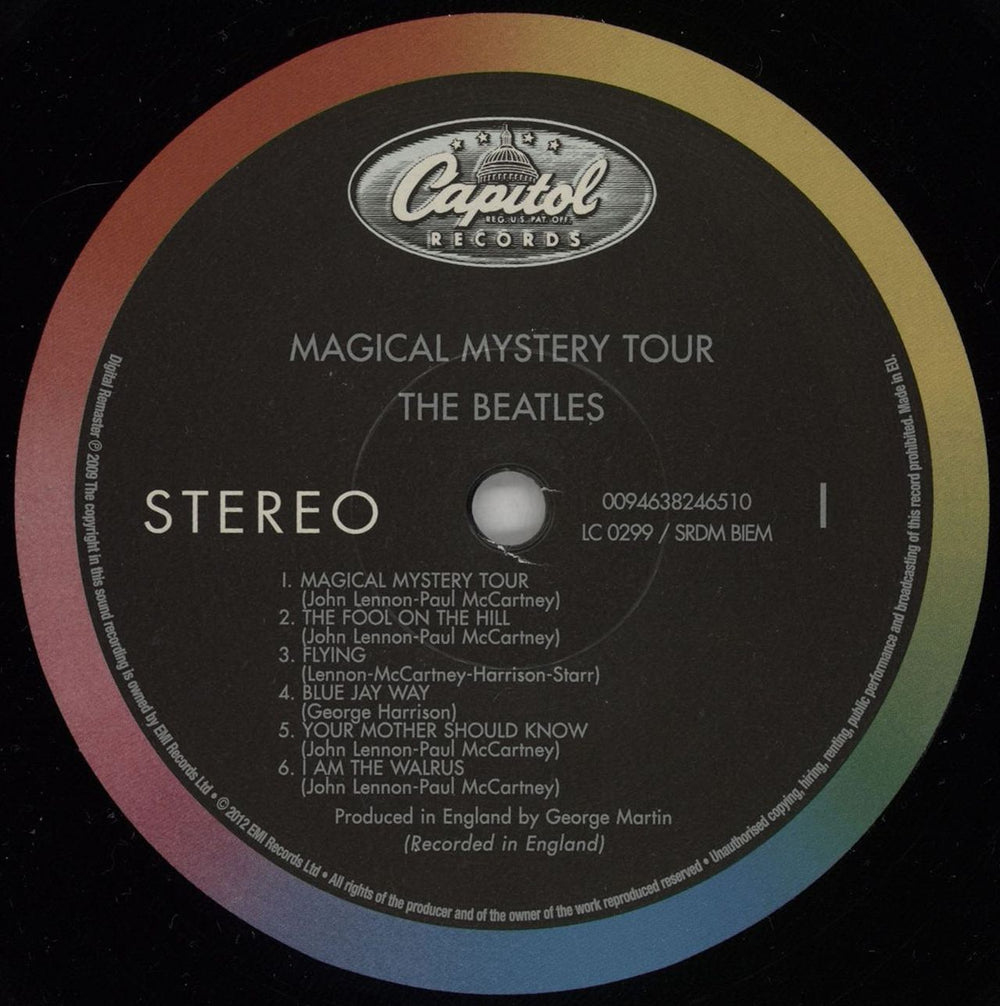 The Beatles Magical Mystery Tour - 180gm Vinyl UK vinyl LP album (LP record) BTLLPMA754988