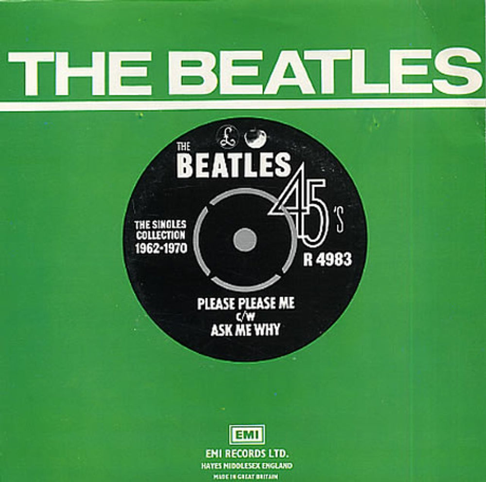 The Beatles Please Please Me - 1976 UK 7" vinyl single (7 inch record / 45) R4983