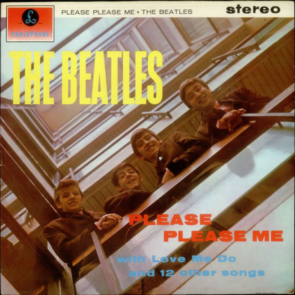 The Beatles Please Please Me - Barcoded UK vinyl LP album (LP record) PCS3042