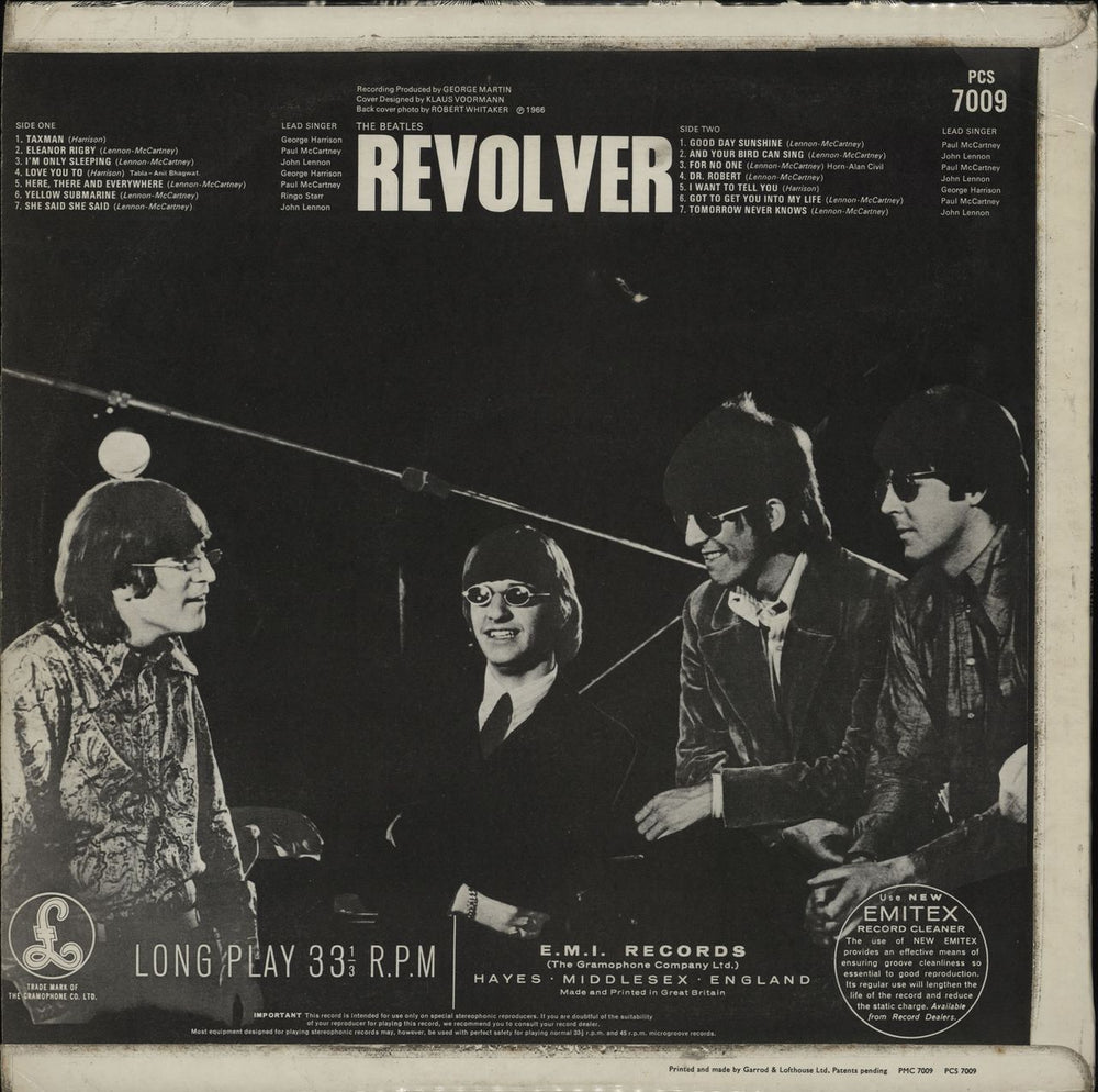 The Beatles Revolver - 1 Box - VG UK vinyl LP album (LP record)