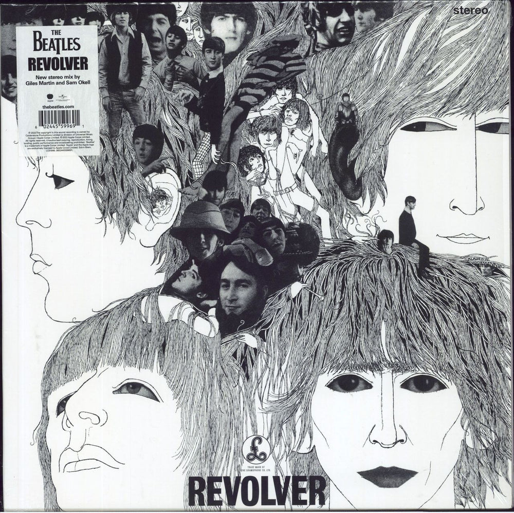 The Beatles Revolver - New Stereo Mix - 180 Gram - Shrink UK vinyl LP album (LP record) 4559969