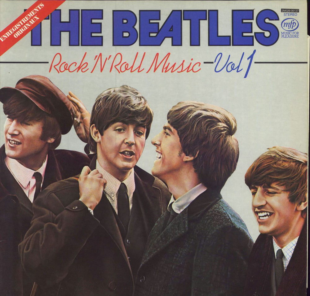 The Beatles Rock 'n' Roll Music Vol. 1 French vinyl LP album (LP record) 2M026-06137