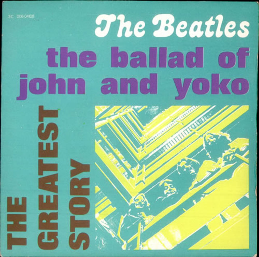 The Beatles The Ballad Of John And Yoko Italian 7" vinyl single (7 inch record / 45) 3C006-04108