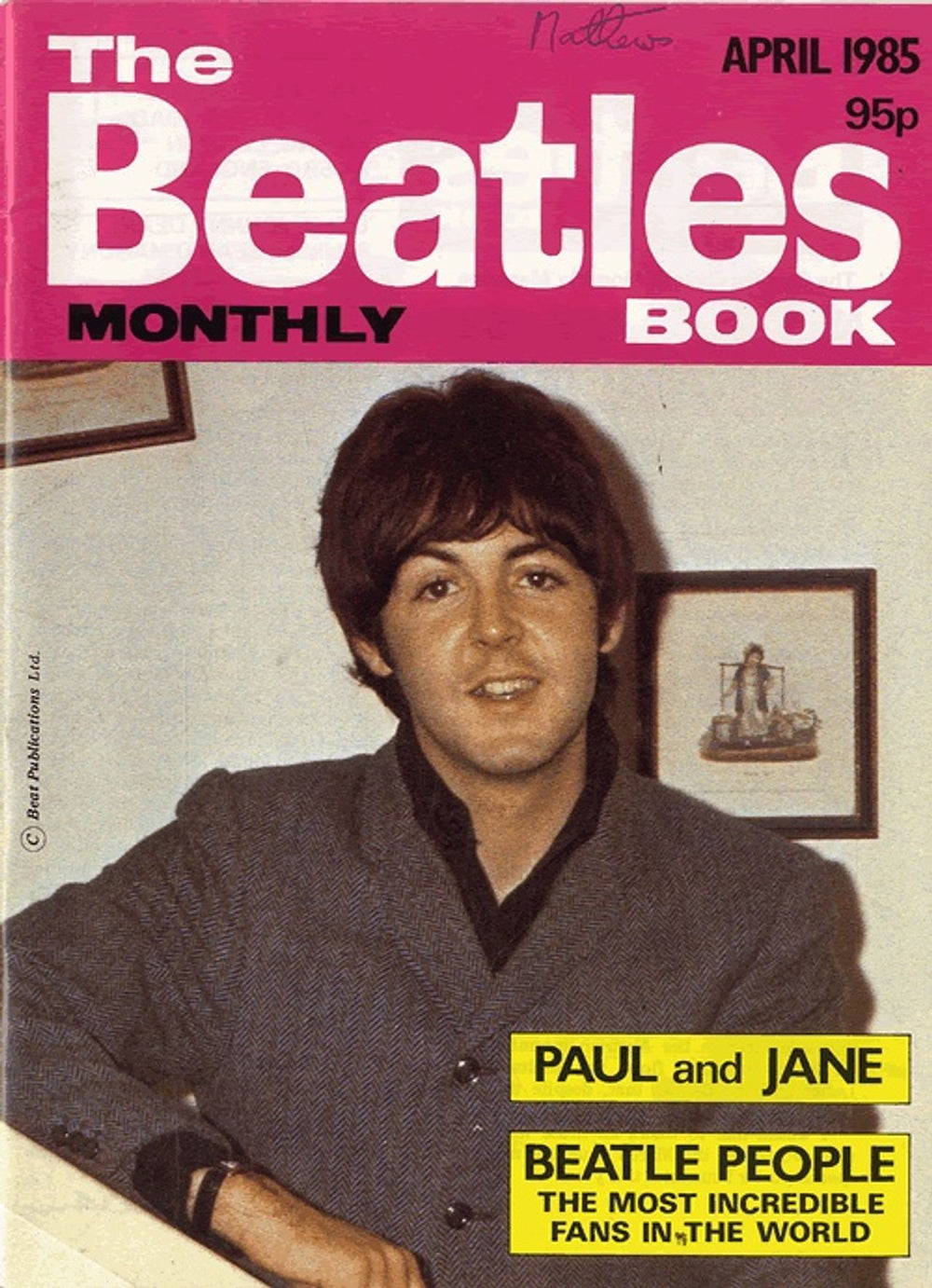 The Beatles The Beatles Book No. 108 UK magazine TBB NO. 108