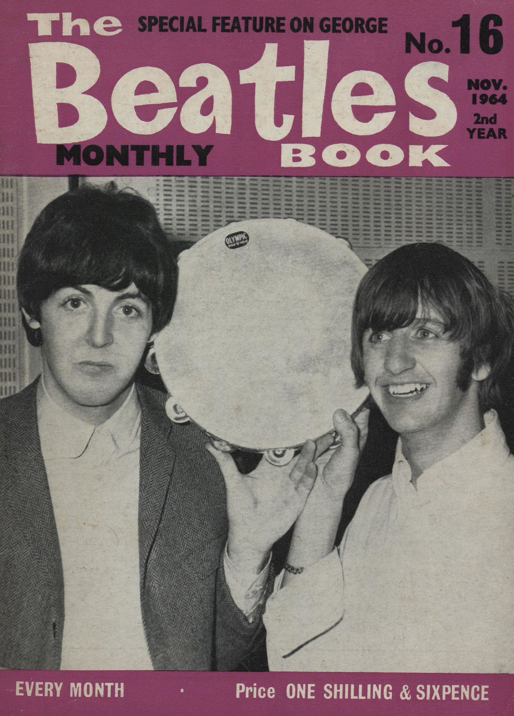 The Beatles The Beatles Book No. 16 - 1st UK magazine TBB NO. 16