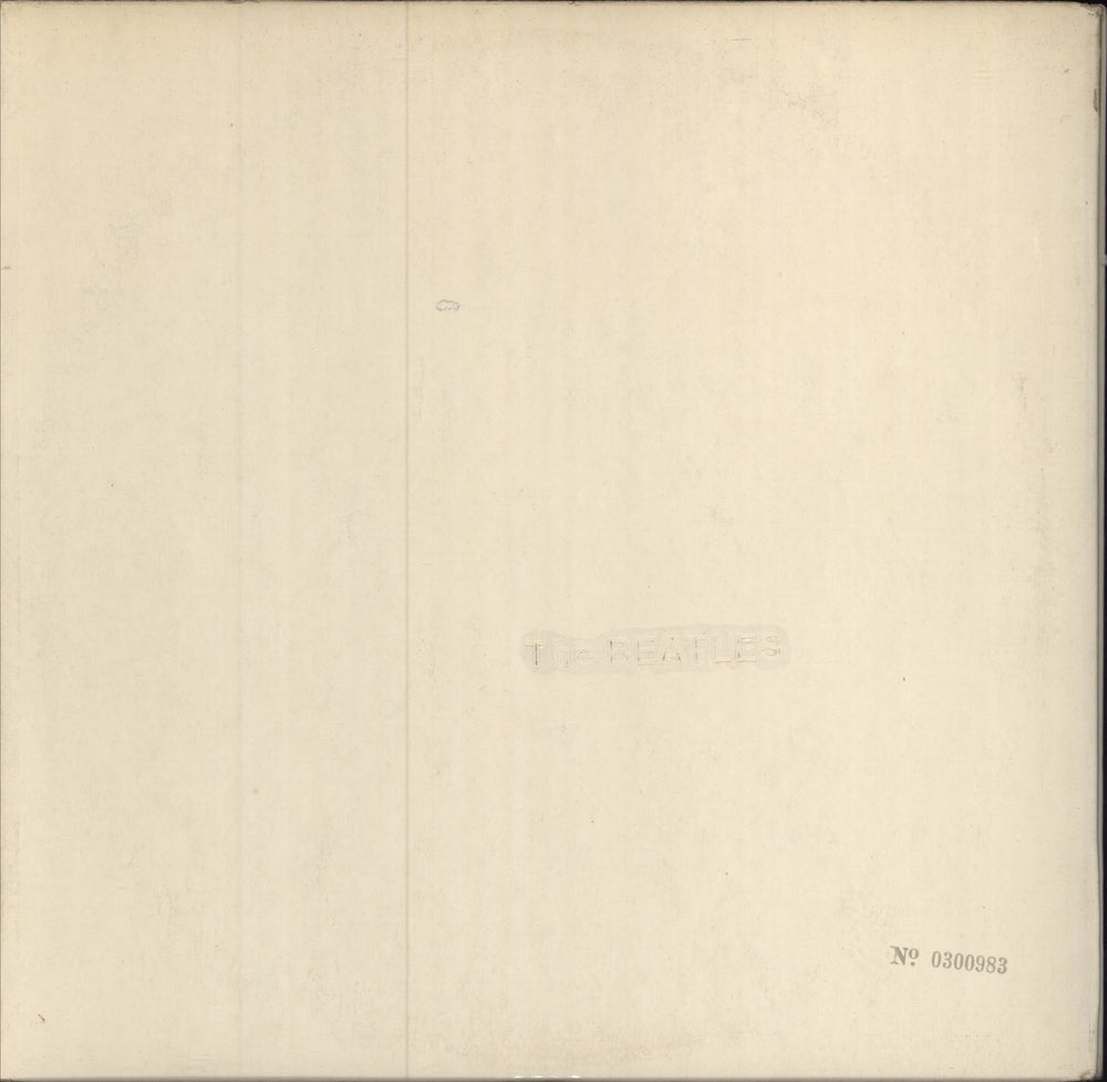 The Beatles The Beatles [White Album] - 1st - G+ UK 2-LP vinyl record set (Double LP Album) PCS7067-8