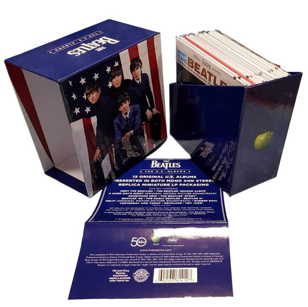 The Beatles The U.S. Albums US CD Album Box Set BTLDXTH712582