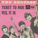 The Beatles Ticket To Ride Danish 7" vinyl single (7 inch record / 45) R5265