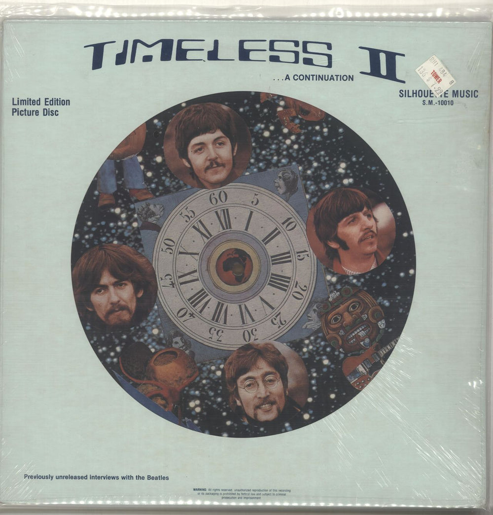 The Beatles Timeless II US picture disc LP (vinyl picture disc album) S.M.-10010