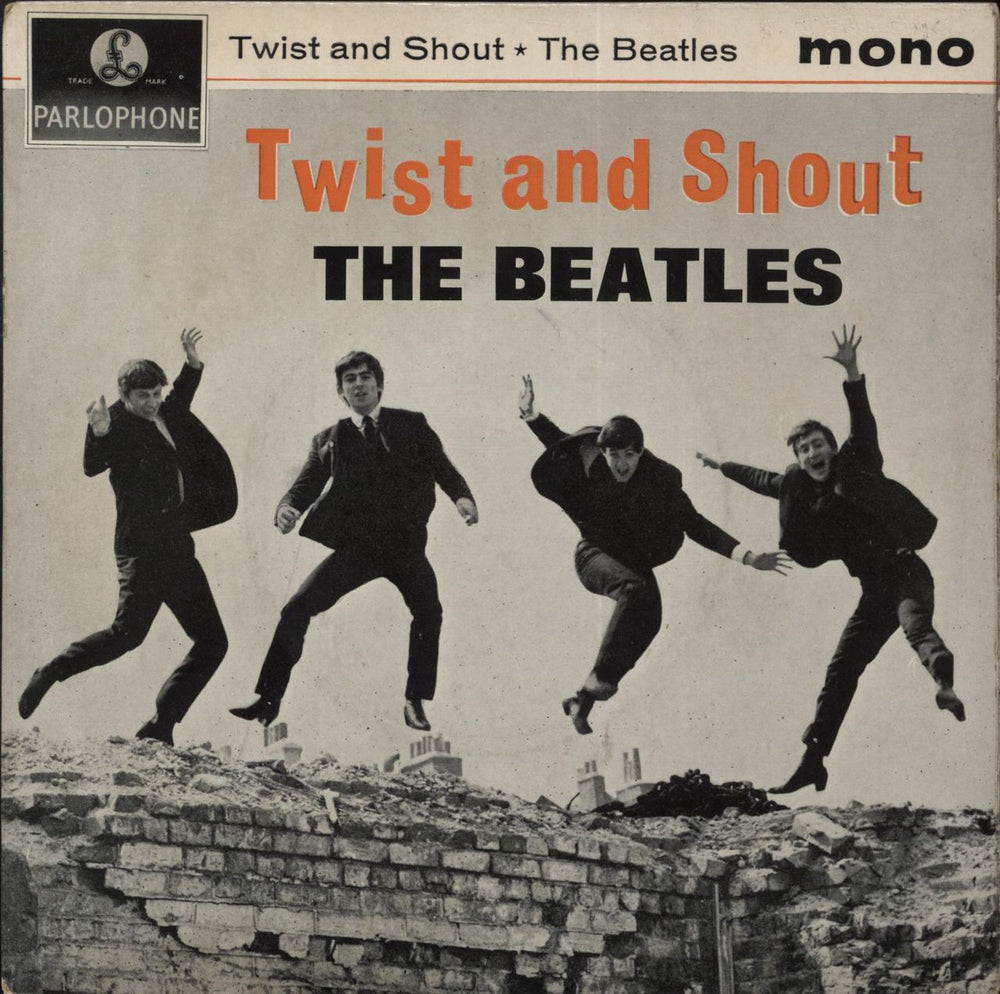 The Beatles Twist And Shout EP - 1st - WOS UK 7" vinyl single (7 inch record / 45) GEP8882