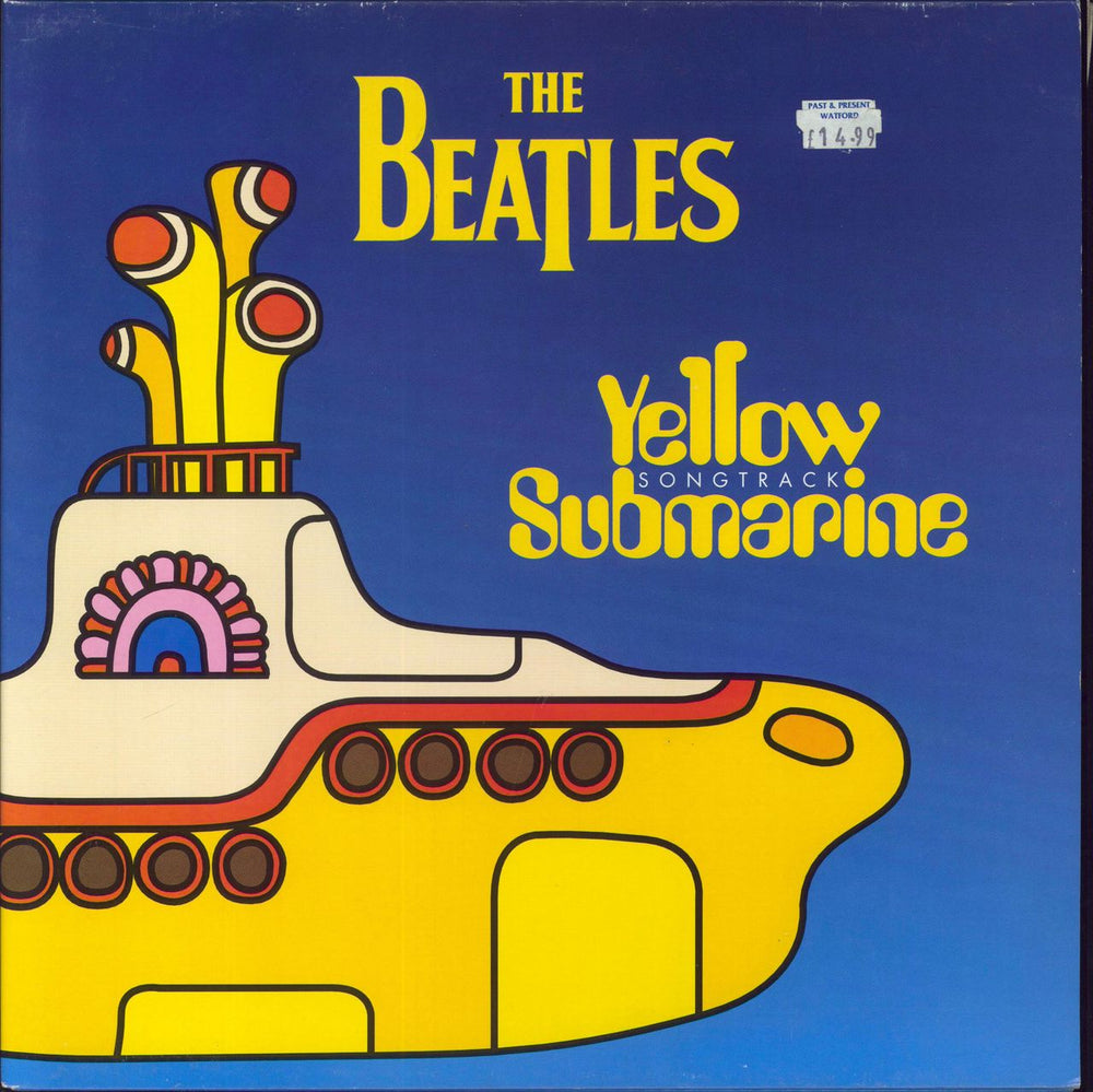 The Beatles Yellow Submarine Songtrack - EX UK vinyl LP album (LP record) 5214811