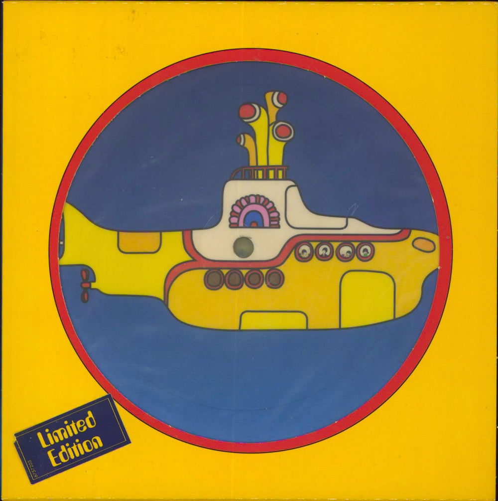 The Beatles Yellow Submarine UK 7" vinyl picture disc (7 inch picture disc single) 6757203