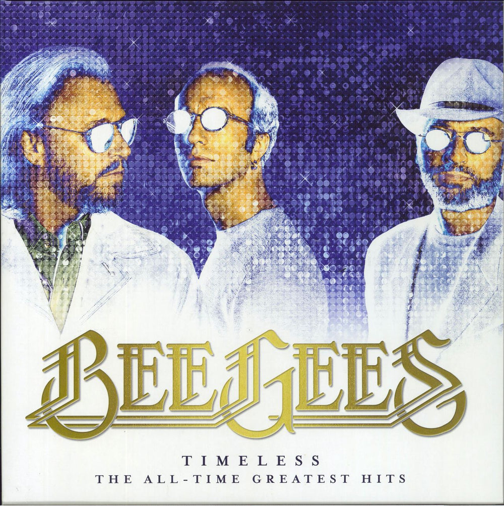 The Bee Gees Timeless - The All-Time Greatest Hits UK 2-LP vinyl record set (Double LP Album) 00602567804574