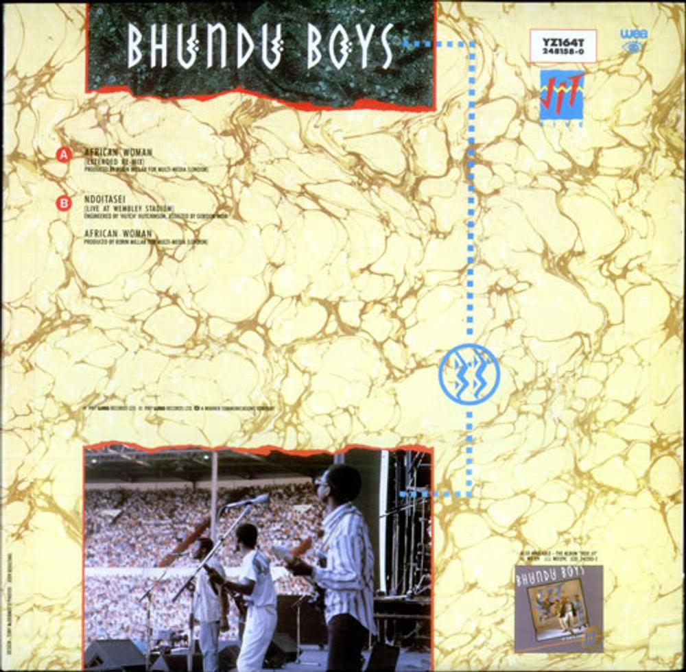 The Bhundu Boys African Woman UK 12" vinyl single (12 inch record / Maxi-single) BX412AF519122