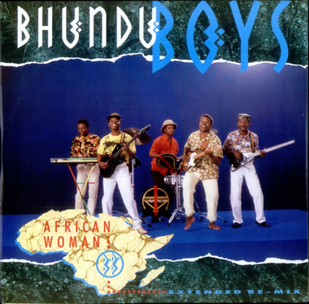 The Bhundu Boys African Woman UK 12" vinyl single (12 inch record / Maxi-single) YZ164T