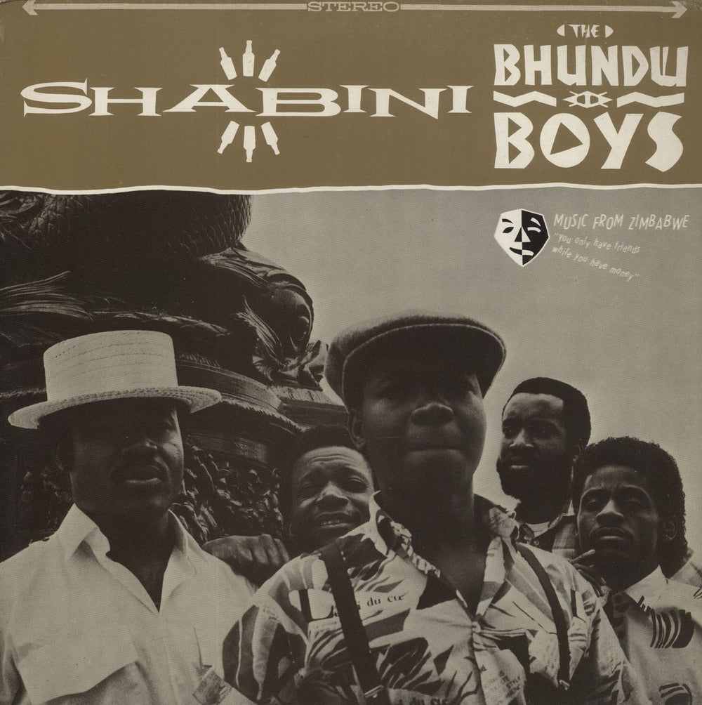 The Bhundu Boys Shabini UK vinyl LP album (LP record) AFRILP02X