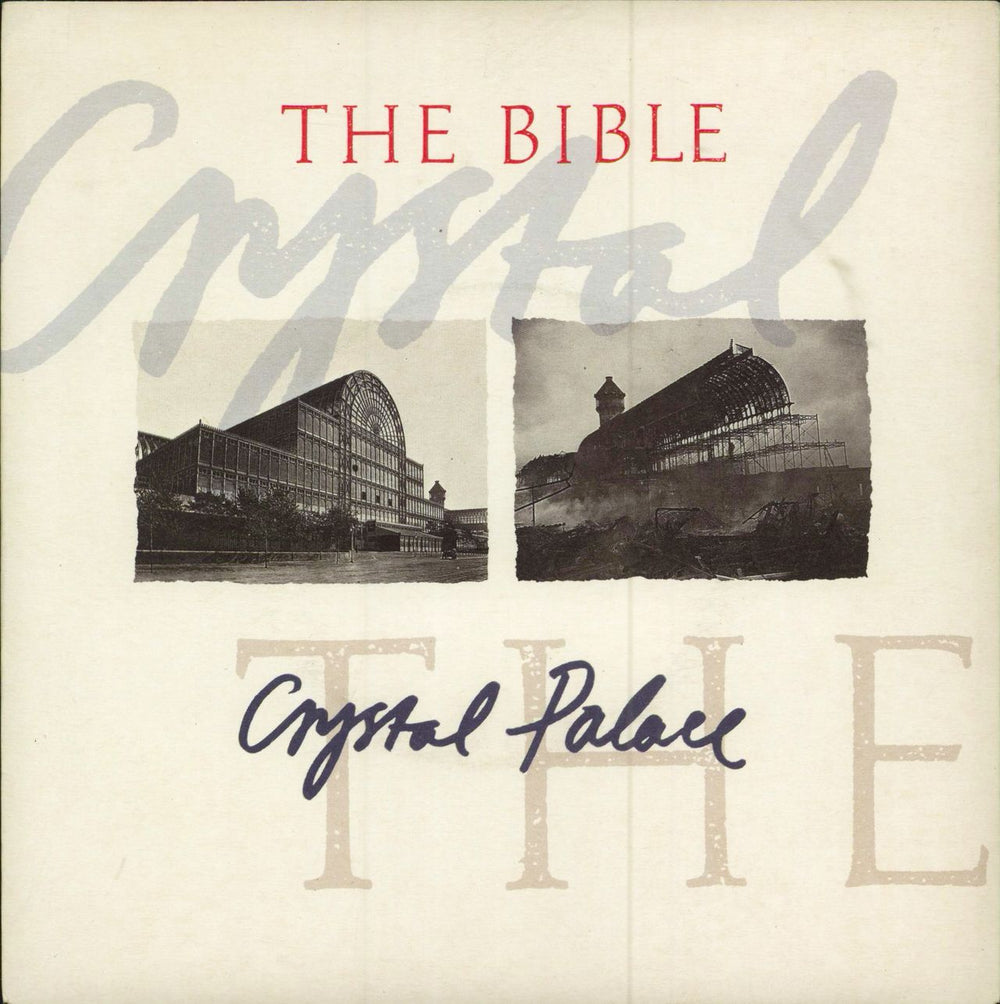 The Bible Crystal Palace UK 7" vinyl single (7 inch record / 45) BIB2