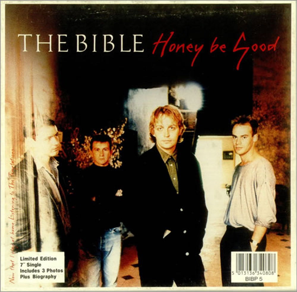 The Bible Honey Be Good UK 7" single box set BIBP5